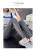 Women's High-Waist Mesh Pocket Shark Nine-Tenths Yoga Pants: Tummy Control & Butt Lifting for Cycling & Sports