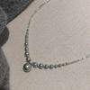 Elegant Freshwater Pearl and Shell Bead Women's Necklace - High-End Design Choker and Clavicle Chain