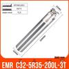 Shockproof EMR CNC Milling Cutter Holder - Round Nose, Bull Nose & Flat Machining Extensions (R4, R5, R6)