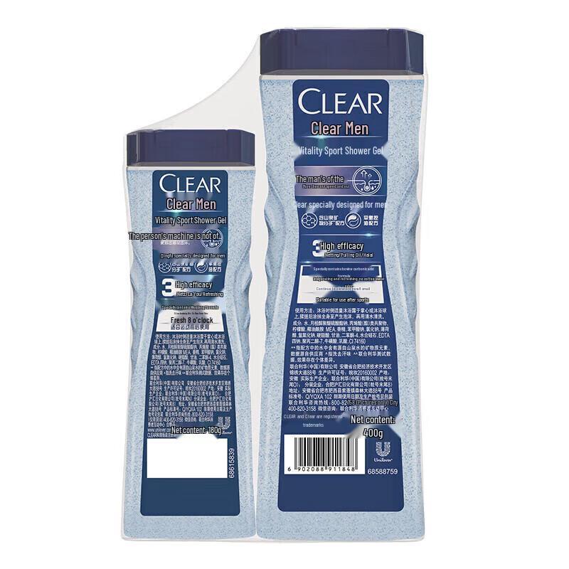 Clear Herren Sport Duschgel