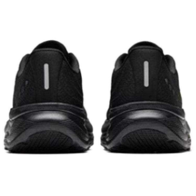 New Anta Cushioned Wear Resistant Breathable Low Top Sprint Running Shoes Men's Basic Black 112525546-7