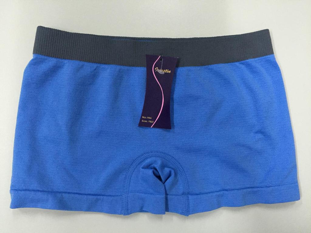Women's Seamless Mid-Waist Quick-Dry Anti-Exposure Boxer Briefs