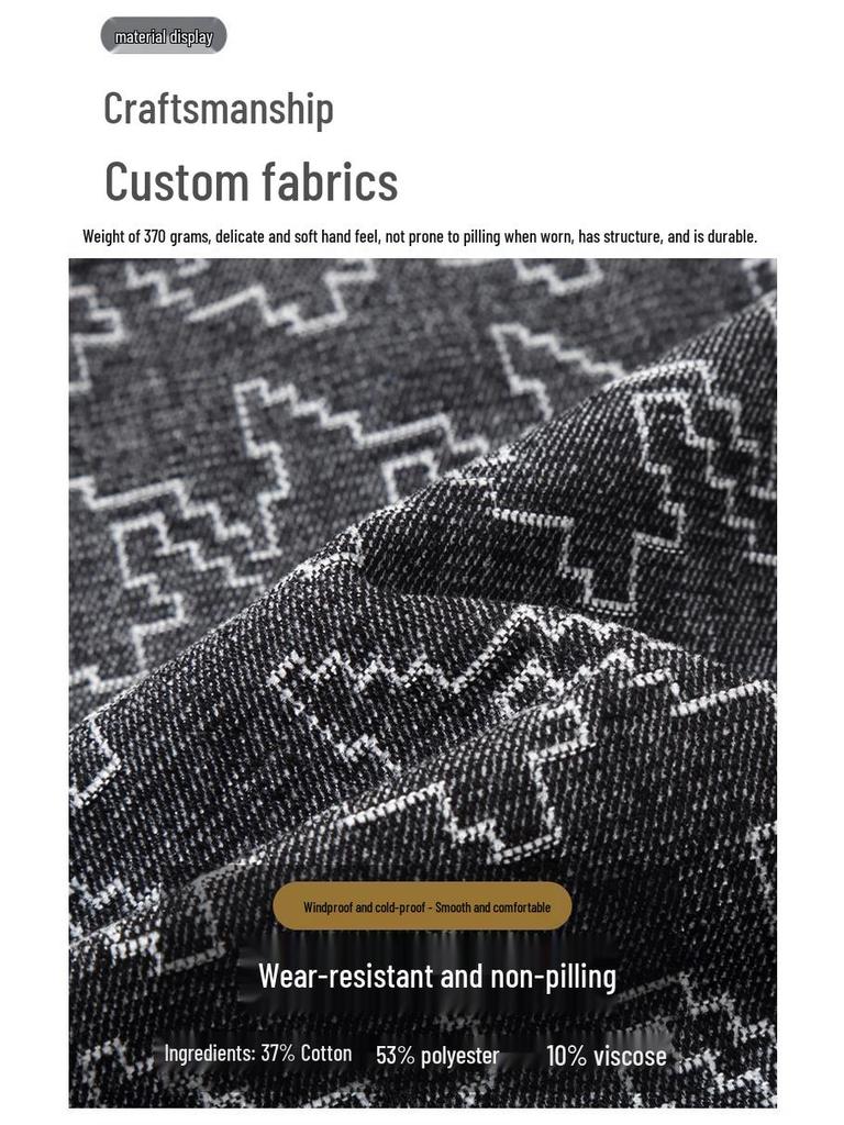 Autumn New Arrivals: Trendy Plus Size Men's Casual Jacket for Spring and Fall - Extra Large Up to 400 Jin