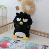Non-Toxic Soft Cuddly Bad Badtz Maru Plush Toy Kawaii Stuffed Animal Black Penguin Plushies Throw Pillow Japanese Style Doll Xmas Gifts