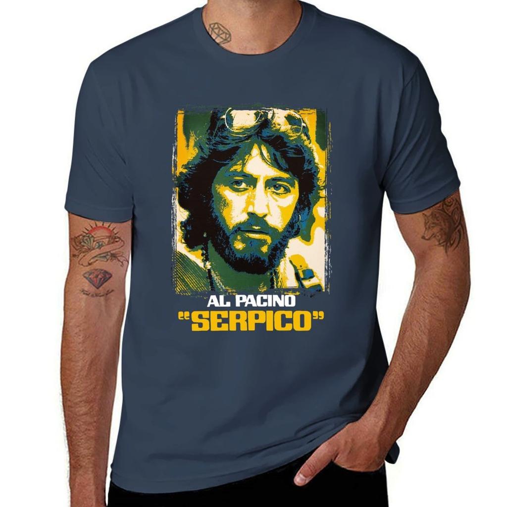 Serpico Classic Tshirt Cotton T Shirt Unisex Tshirt
