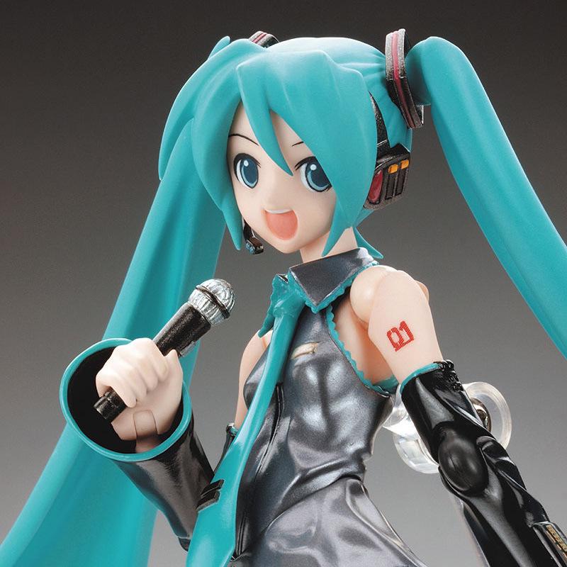 Figma 014 Hatsune Miku Face-Changing Joint Movable Office Figurine