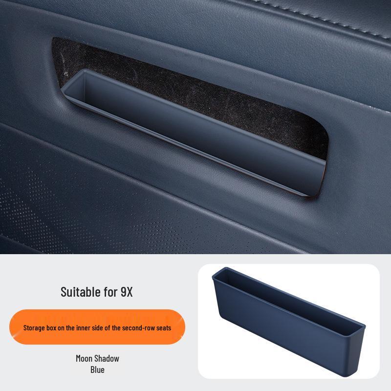 Silicone Storage Box for Zeekr 9X Second Row Aisle Seat Accessories