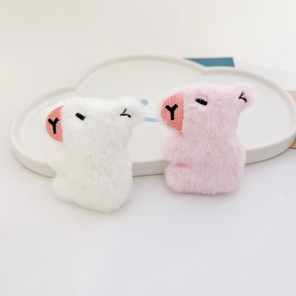 

Creative Kapibara Pin Funny Capibara Badge Jewelry Plush Capybara Brooch Skirts Style A