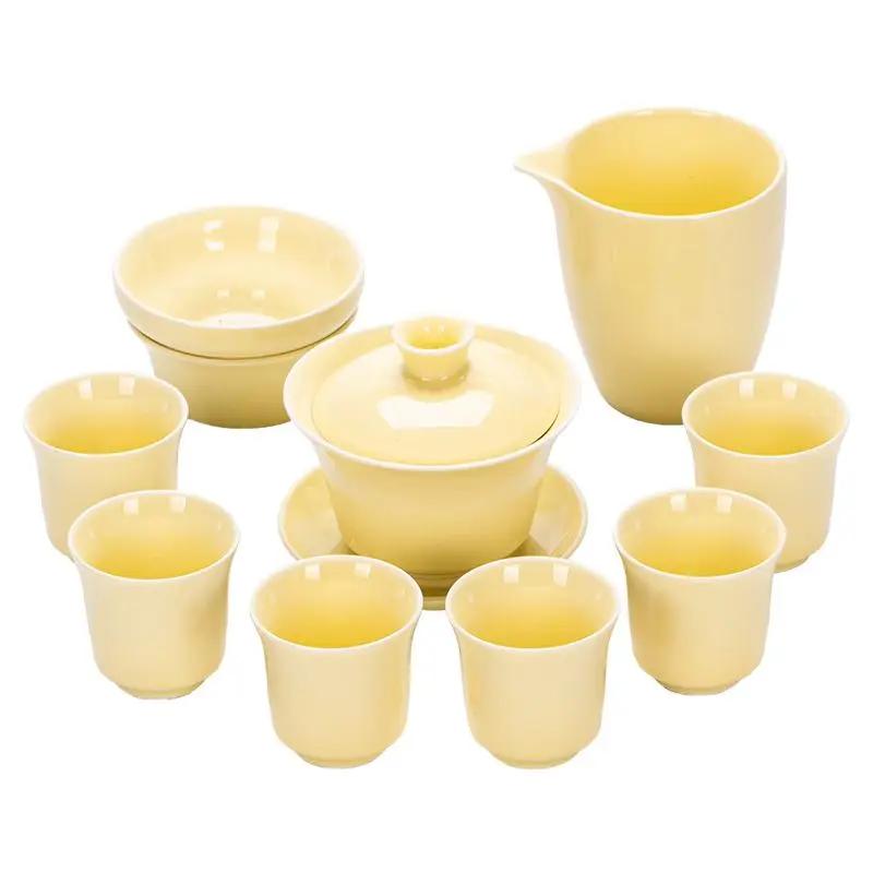 High End Tea Set Luxury Household Simple Modern Topaz Kungfu 2025 New Luxury High-end Teapot Tea