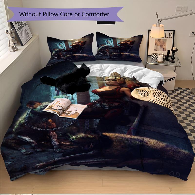 Postapocalyptic Survival Print 3Pcs Bedding Setduvet Cover With 2 Bedropillowcase Home Birthday Gift