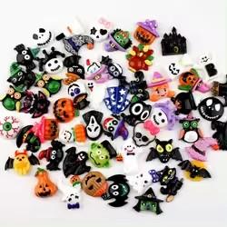 Artificial Style Angel Theme Flat Back Resin Cabochon for Halloween Holiday Slime Decoration Craft Supply
