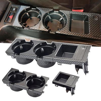 51168217953 para BMW Serie 3 E46 318I 320I 1998-2006 compartimento central para coche Soporte para vasos soporte para botellas de bebidas moneda