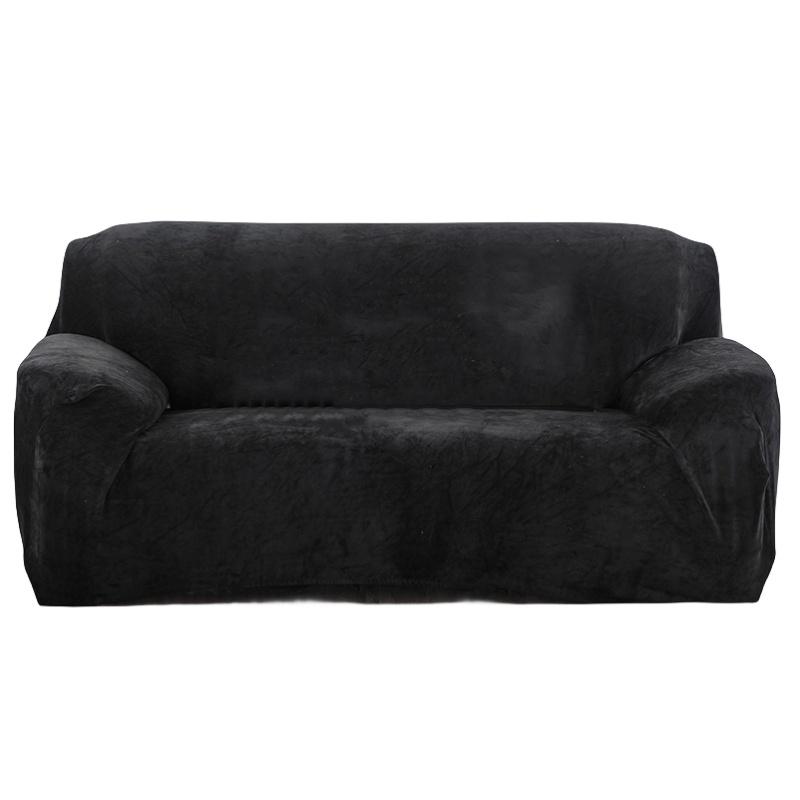

Plush Covers Sofa Velvet Easy Fit Thick Stretch Slipcover Soft Home Decoration 1 Seater