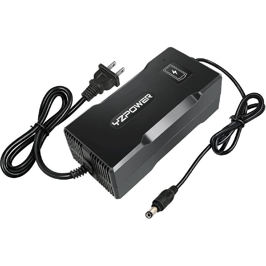 

YZPOWER 58.8V 4A Fast Battery Charger for Electric Bike Scooter 48V 51.8V 52V 14S Lithium Battery Pack 5.5mm 2.1mm Connector