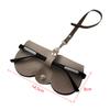 Glasses Protective Cover Creative Hanging Leather Sunglasses Reading Glasses Storage Bag Portable Travel Eyewear Holder