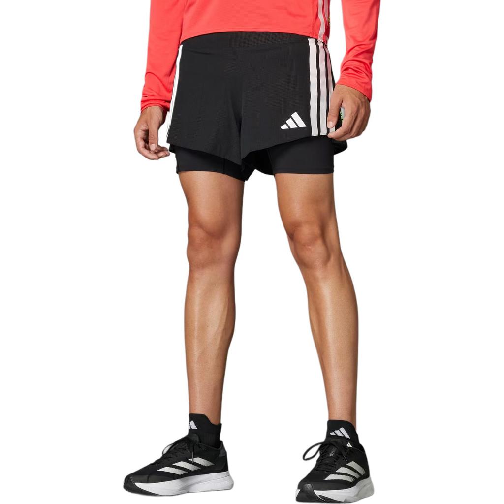 Adidas Adizero stripe-detail shorts JD4202