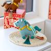 Male Horse Pendant Year of the Horse Mascot Doll Pony Plush Toy Guofeng New Year's Zodiac Horse Gift Doll Ornament