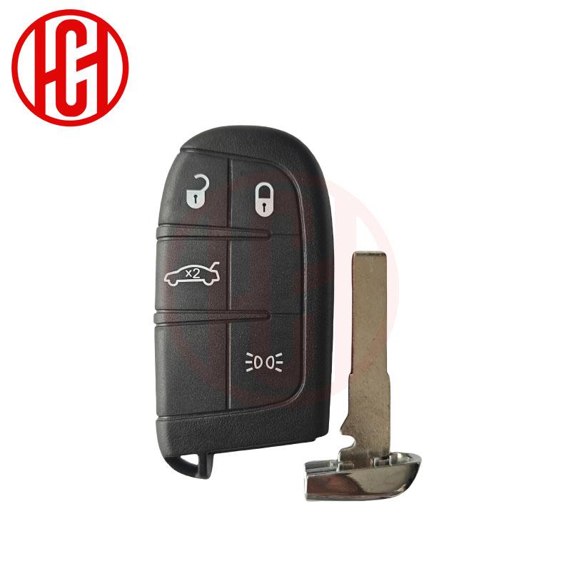4/5 Button Remote Key Shell For Fiat 500 500L 500X Toro 2016-2019 Replacement Cover Case Quality Housing SIP22 Blade