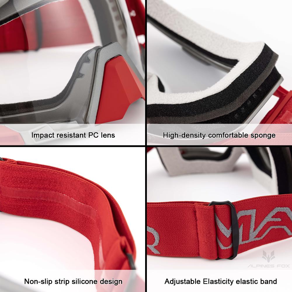 VEMAR Motorcycle Glasses Men Motocross Helmet Goggles Skiing Gafas Moto Sunglasses Man MTB ATV Dirt Bike Off Road Free Size