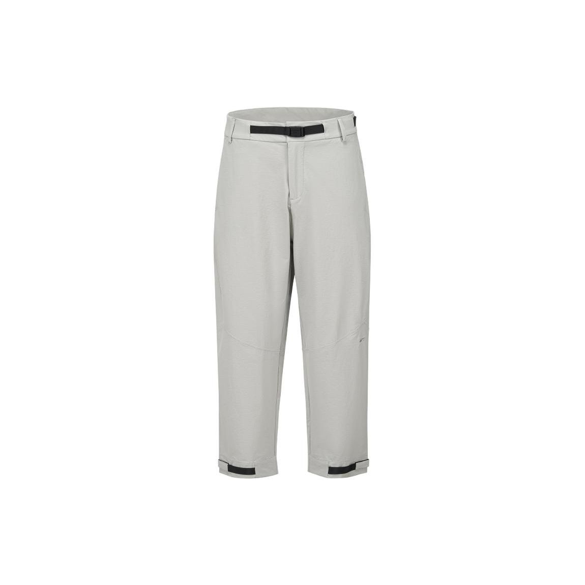 

Reebok SS23 Zipper Casual Sun Protection Woven Straight Leg Pants Men bottoms Gray 23RCS623MGG0 L