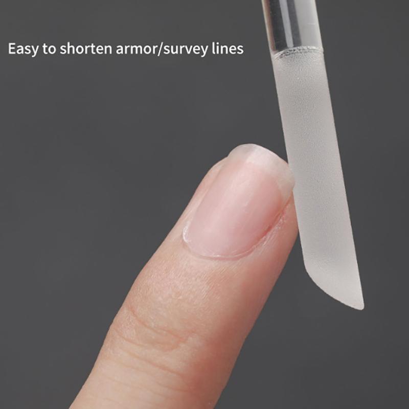 1Pcs Glass Nail Polishing Cuticle Pusher Nail Manicure Stick Professional Nail Files For Manicure Nails Art Accessories