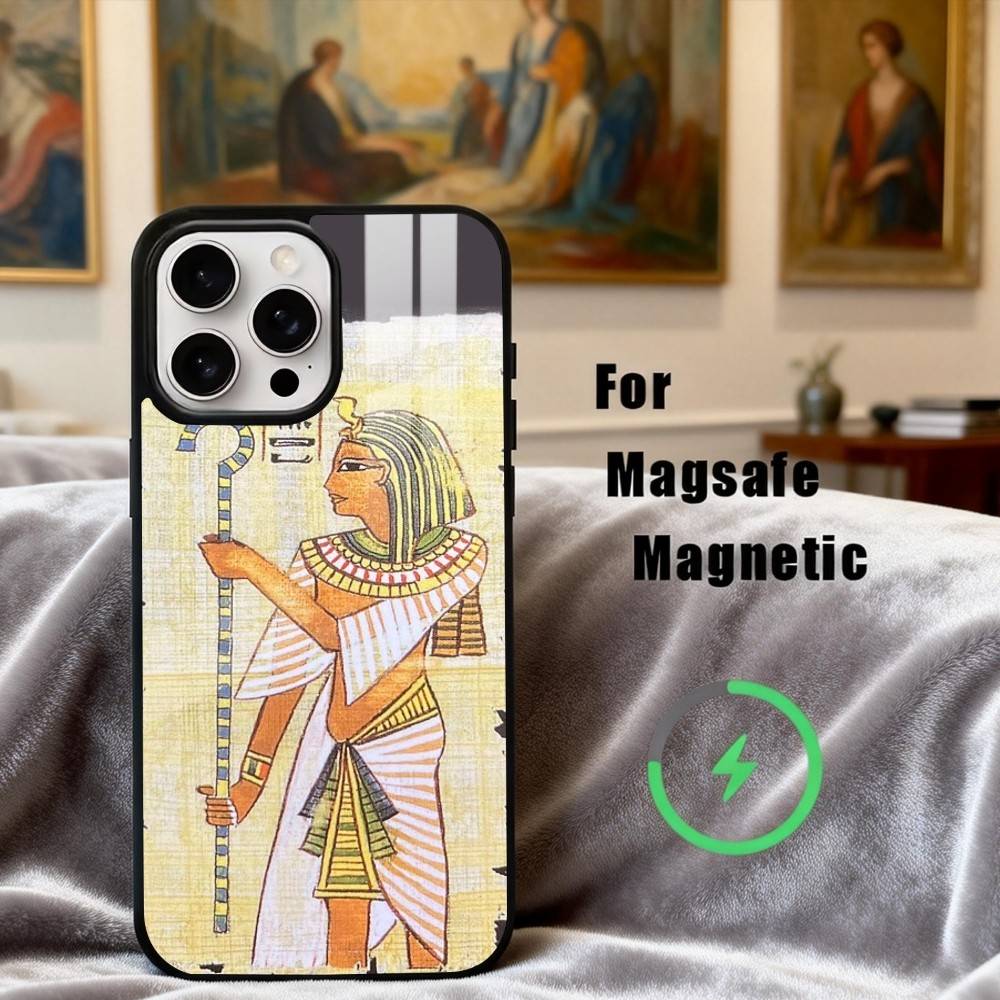 E-Egypt M-Mysterious T-Tarot Phone Case For iPhone17,16,15,14,13,12,11 Plus,Pro Max Magnetic For Magsafe Wireless Charging