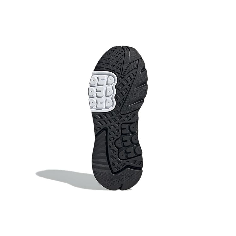 Adidas Baskets Unisexe Nite Jogger Noir Iridescent Noir Core Dgh-Gris Solide Gris Cinq H01717