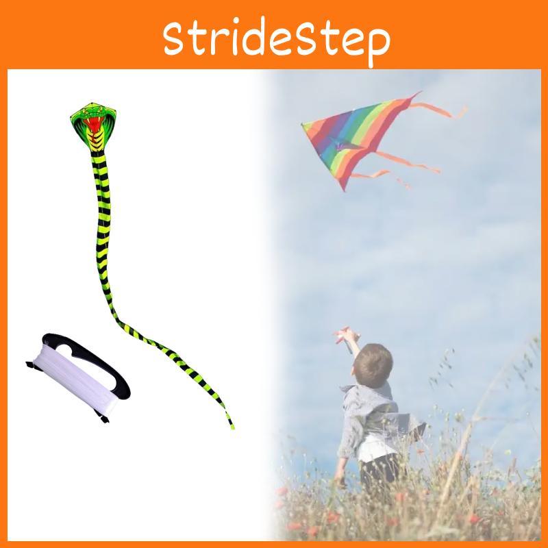 Leichter Polyester-Dreieckdrachen mit Glasfaserstruktur für Reise- und Festivaldekorationen