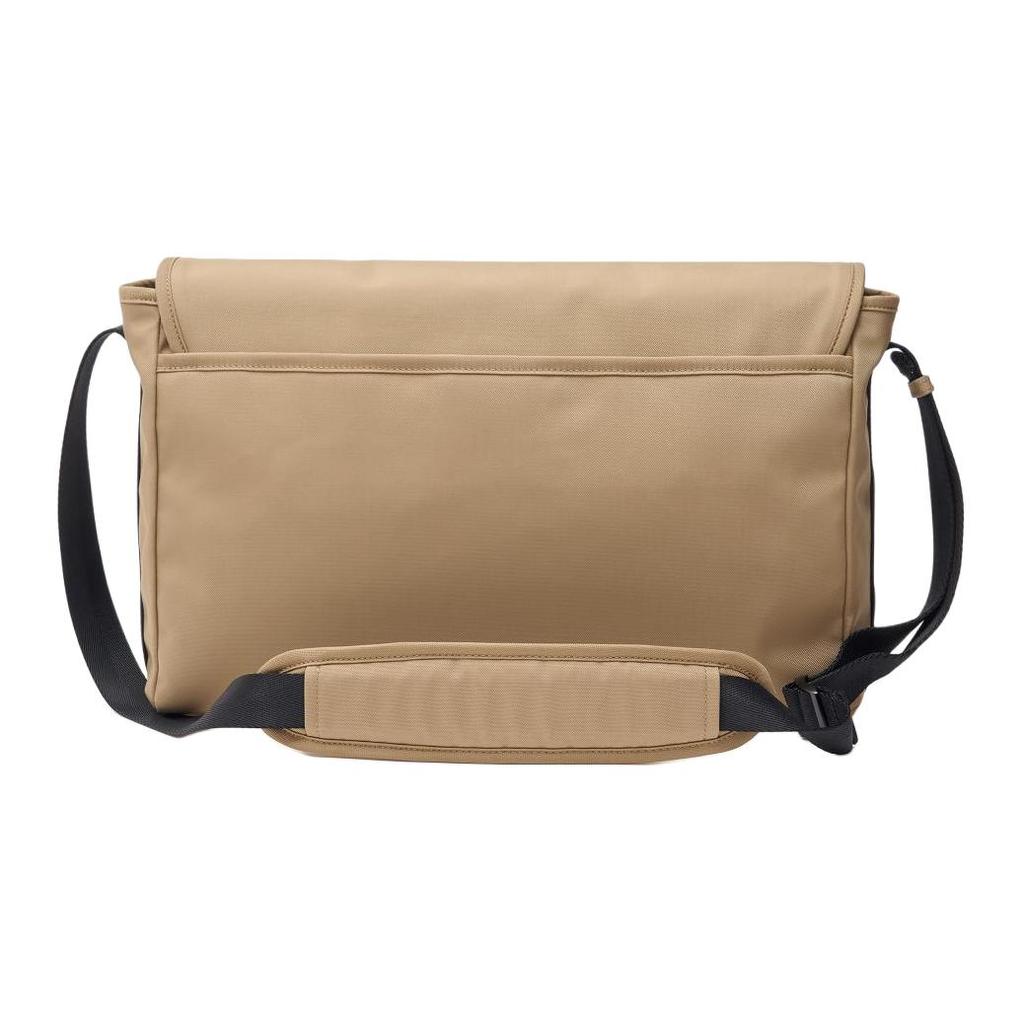 New MLB Basic Boston Red Sox Nylon Shoulder Bag, Crossbody Bag Unisex Dark Beige 3ACRL014N-43BGD
