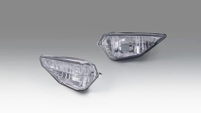 Kijima Motorcycle Bike Parts Turn Signal Lens Set Smoke Ninja (Rear) 250/400 2018~KAWASAKI 217-4451
