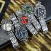 Y2k Red Devil Claw Hot Sell Original Alabaster Style Quartz Watch Men Unisex Hot Medieval Old Unique Creative High Quality Clock