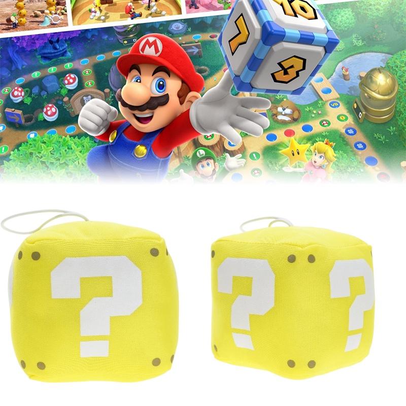 Super Mario Marioo Fragezeichenblock Goldener Würfel Plüschtier Stofftierpuppe