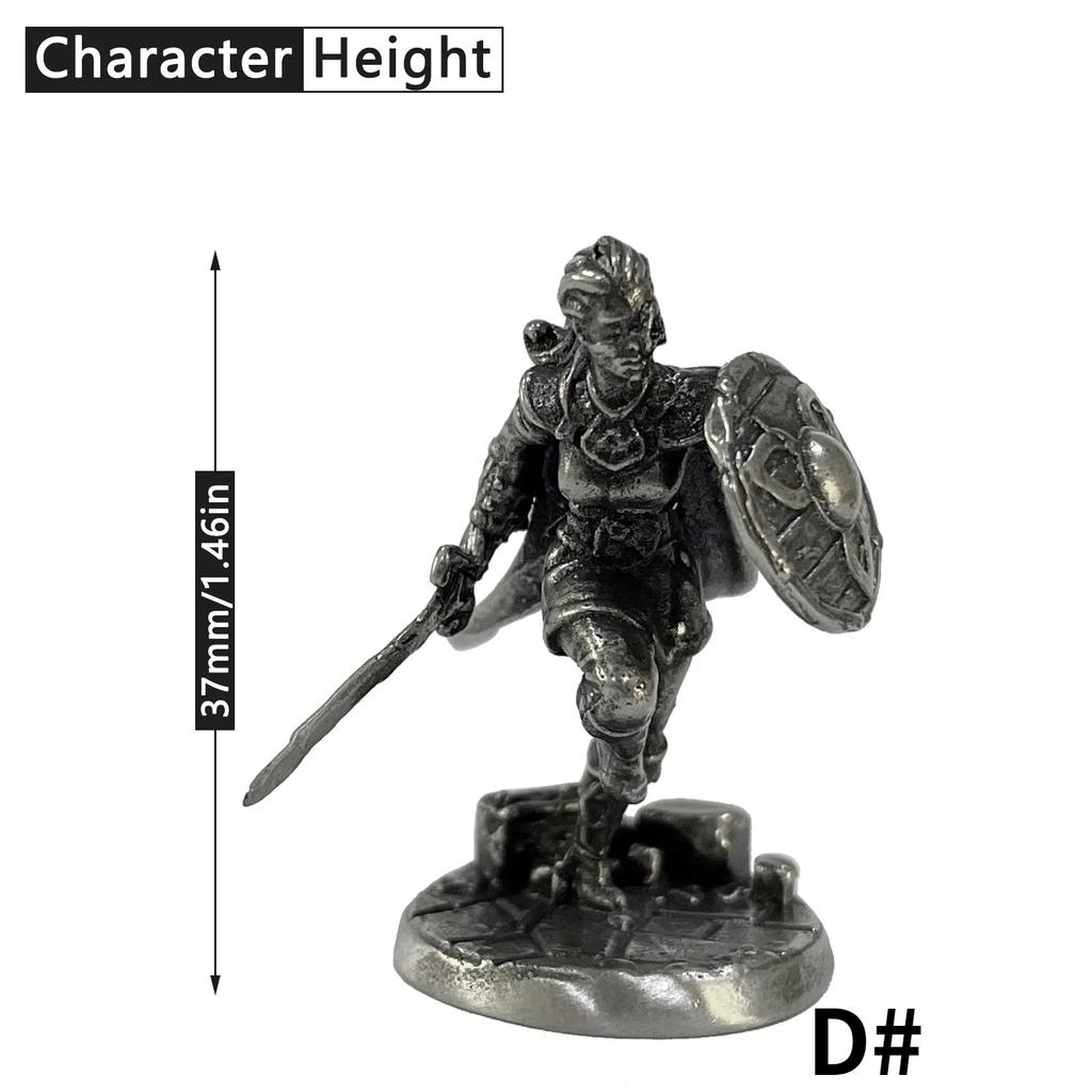War Chess Table Game Car Ornaments Decorations Crafts Copper Undead Skeleton Soldiers Dolls Army Legion Model Figurine Miniature