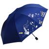 Red Leaf Dual-Use Three-Fold Sun/Rain Umbrella