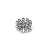 10-20 stuks/partij Roestvrij Staal Spacer Kralen Hanger Charms Sluitingen Oogjes Grote Gat Kralen Voor Sieraden Maken DIY Accessoires