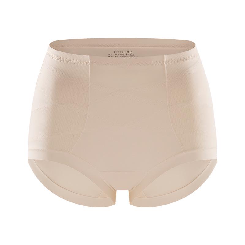 High-waisted Slimming Silk Underwear: Tummy Control & Butt Lifting