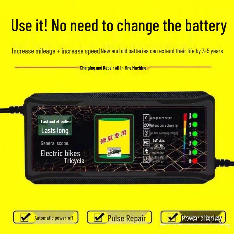 Universelles Schnellladegerät für 72V/48V elektrische Dreiräder