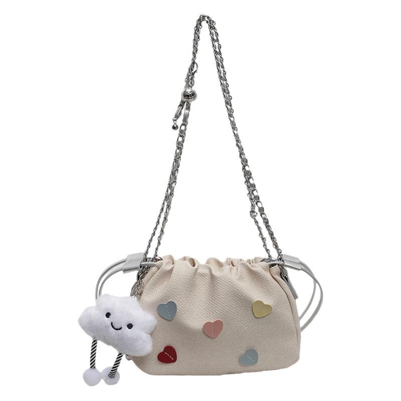 This year's popular small bag women's 2025 new fashion versatile chain messenger bag super fire shoulder bucket