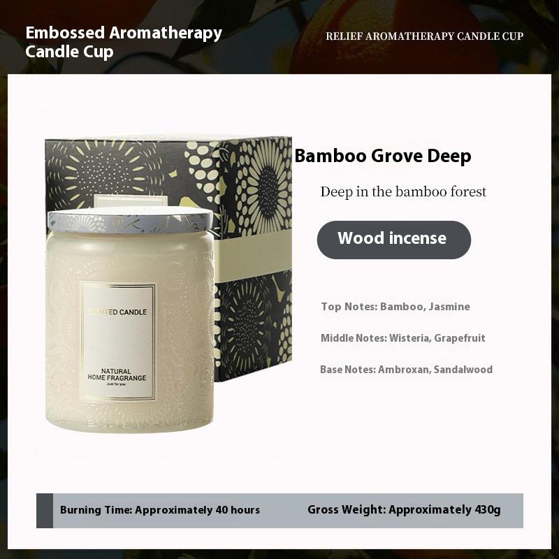 Embossed Scented Candles, Premium Gifts, Birthday Souvenirs, High-value Decorative Gift Ornaments