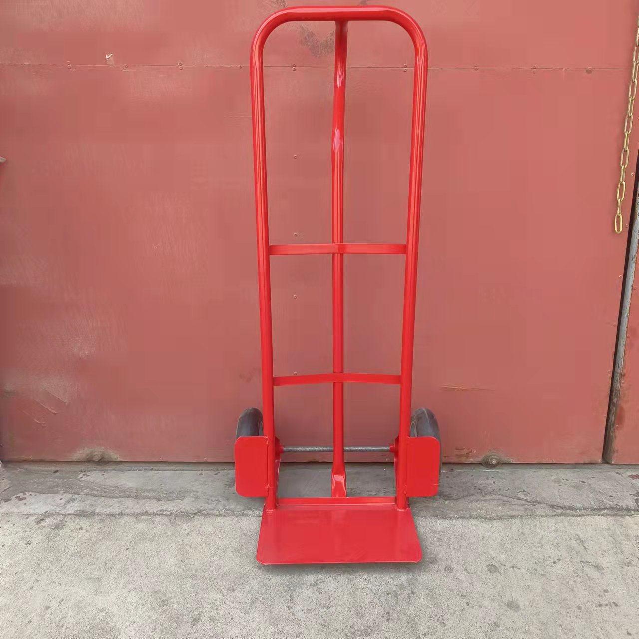 

Compact Folding Two-Wheeled Hand Truck for Transporting Goods