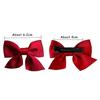 2Pairs  Lovely Bow Headgear Sweet Little Girl Hair Accessories Summer Girls Net Red Baby Hairpins Children Hair Clips Gifts