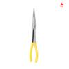 DIY Extra Long Nose Pliers Straight Bent Tip Mechanic Equipment Hand Removal Tools Spanner Clips Auto Care Kit Car Accessories