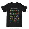 Dinosaurs Identification Oversized T-shirt Leisure Dinosaur Species Fitness T Shirt Dino Fan R