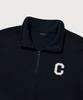 COVERNAT C Logo Half-Zip Sweatshirt Navy