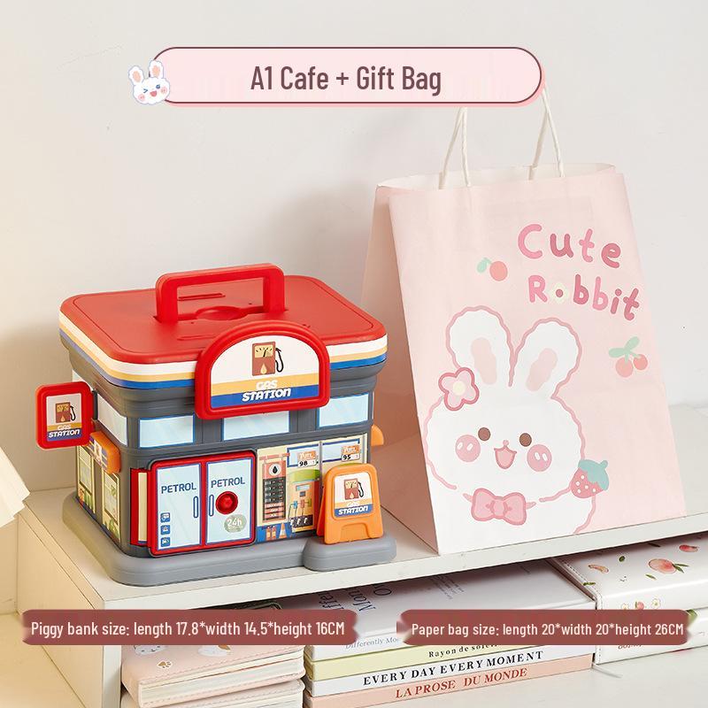 High-Capacity Creative Piggy Bank for Adults - Stylish Money Savings Box 2025