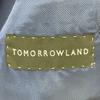 TOMORROWLAND Navy Zenia COOL EFFECT fabric 3B single-breasted jacket Jacket 46 NavyUsed