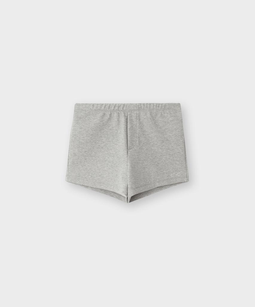 Deolil Lia Span Shorts_Melange Gray