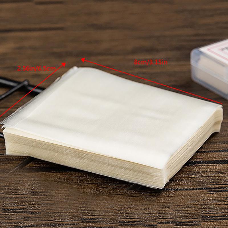 100/500 Sheets Edible Glutinous Rice Paper Practical Candy Sugar Coated Wrapping Paper Nougat Edible Paper Candy Wrapper