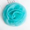 Color Organza Three-Dimensional Flower Corsage Decorative Cloth Sticker Handmade Diy Jewelry Accessories Simulated Flower Clothing Accessories