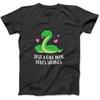 Just a Girl Who Loves Snakes Cute Snake Girl Long Sleeve, T-Shirt, Sweatshirt Hoodie for Men, Women, Kids